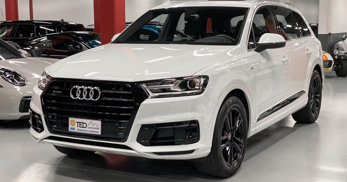 Cotxe D Ocasió Andorra Audi Q7 3 0 V6 Tdi Quattro S Line 272cv Ted