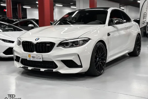 BMW M2 Comptetition 410cv DKG Blanc Principale