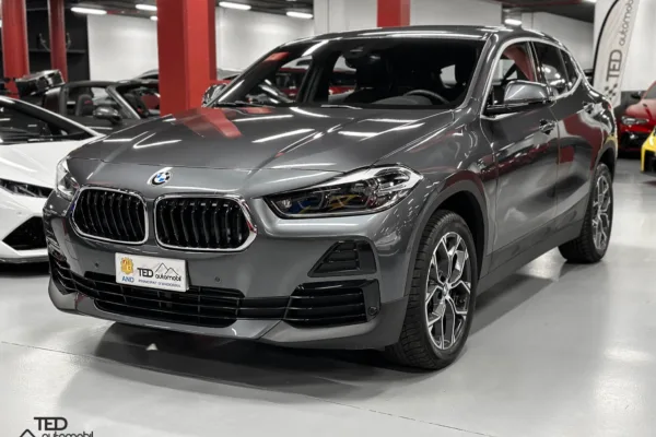 BMW X2 18d 150cv X Drive Gris Principale