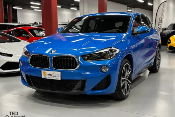 BMW X2 20d 190cv X Drive pack M Blau Principale