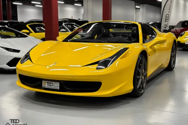 Ferrari 458 Italia Spider 570cv Lift Groc Principale