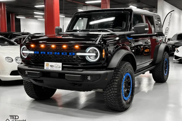 Ford Bronco Wild Trak 2 7 V6 Ecoboost 330cv Negre Principale