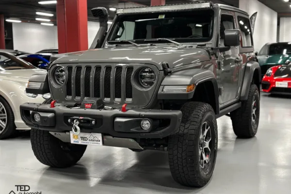 Jeep Wrangler JL Rubicon 272cv Gris Nardo Model 2019 Principale