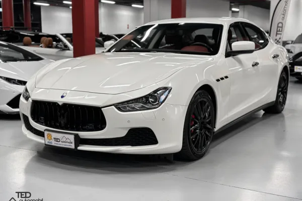 Maserati Ghibli S Q4 V6 410cv Blanc Principale