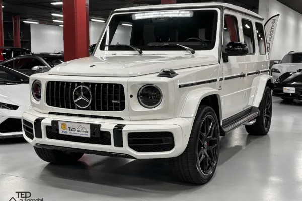 Mercedes G63 AMG V8 585cv Blanc Principale