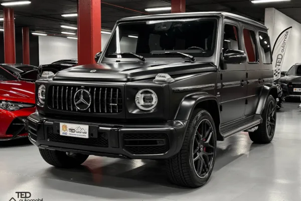 Mercedes G63 AMG V8 585cv Negre Mate Principale