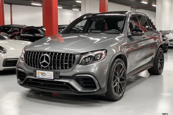 Mercedes GLC 63s V8 510cv Gris Principale