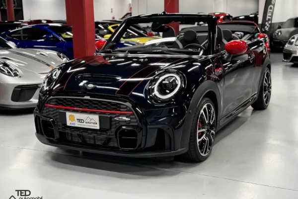 Mini John Cooper Works Cabriolet 231cv Blau Principale