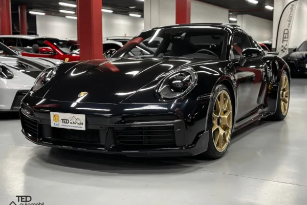 Porsche 911 992 Turbo S 650cv Aerokit Lift Negre Principale