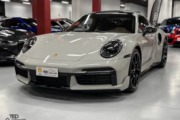 Porsche 911 992 Turbo S 650cv Aerokit Lift Gris Principale