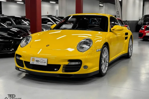 Porsche 911 997 Turbo PDK 500cv Groc Principale