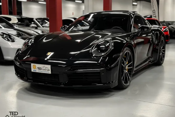 Porsche 911 Turbo S 992 650cv Semi Nou Negre Principale