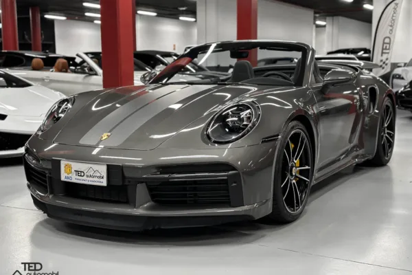 Porsche 911 Turbo S 992 650cv Semi Nou Cabriolet Gris Principale