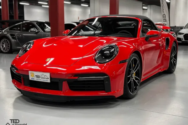 Porsche 911 Turbo S 992 650cv Semi Nou Cabriolet Vermell Principale