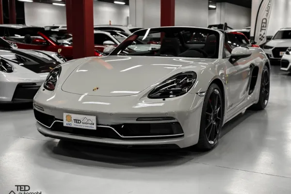 Porsche Boxster 718 GTS 4 0 400cv PDK Gris Principale