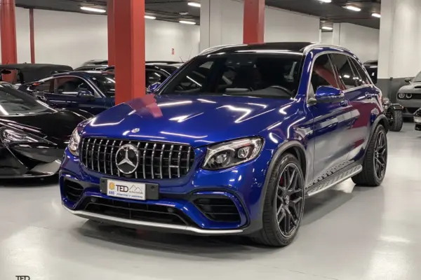 MERCEDES GLC63 S BLAU PRINCI