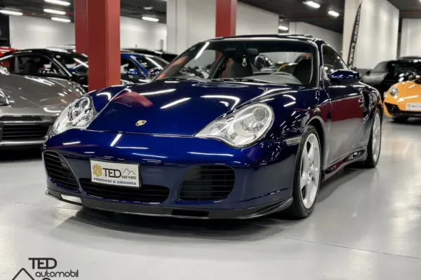 PORSCHE 911 996 TURBO BLAU PRINCI