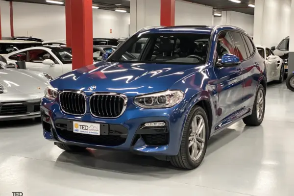 BMW X3 30 D BLAU PRINCI