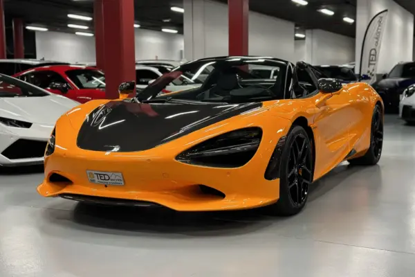 MCLAREN 750 S SPIDER TARONJA PRINCI
