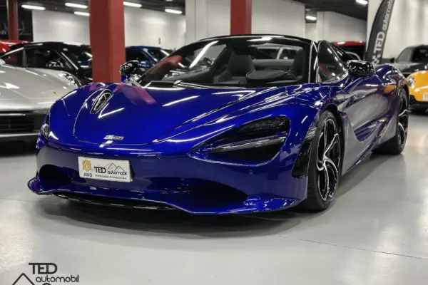 MCLAREN 750 S SPIDER BLAU PRINCI
