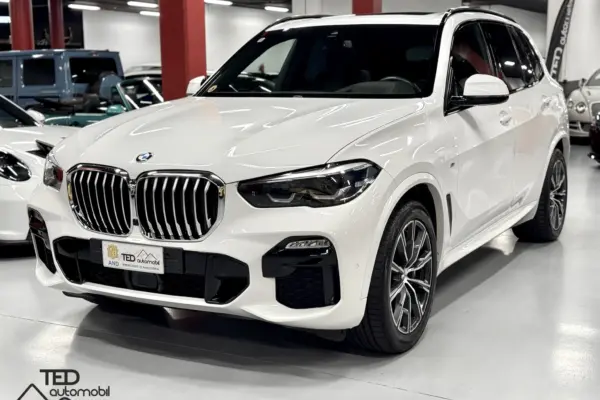 BMW X5 30 D BLANC PRINCI