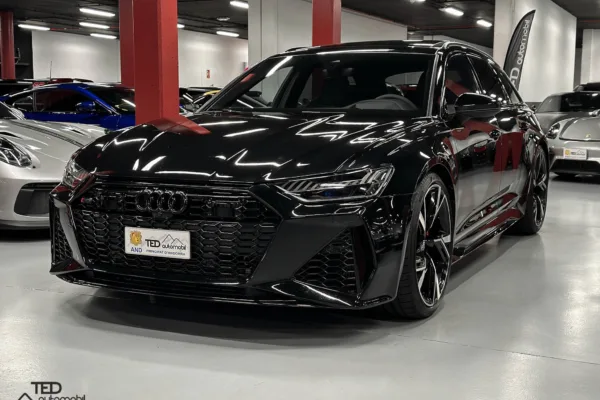 Audi RS6 Quattro 600cv negre 2021 Principale