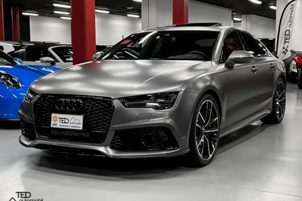 Audi RS7 Performance 605cv gris mate Principale