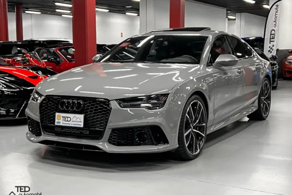 Audi RS7 Performance 605cv gris Principale