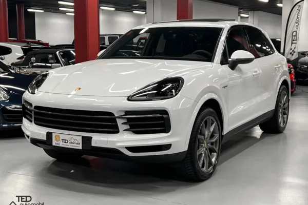 Porsche Cayenne E Hybrid 462cv Blanc Principale