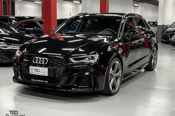 Audi RS3 400cv Negre Principale