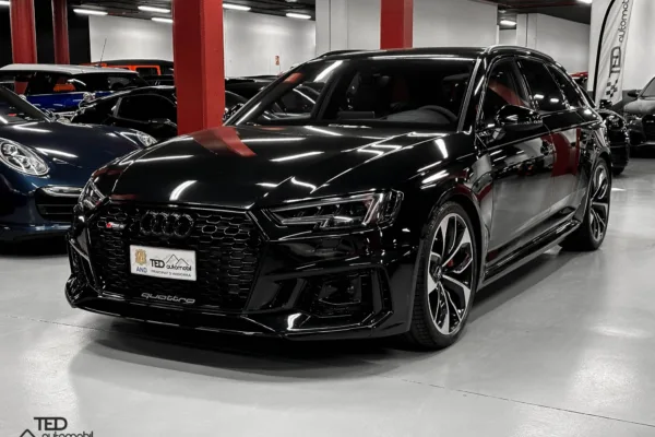 Audi RS4 B9 2 9 V6 Bi Turbo 450cv Quattro Negre Principale