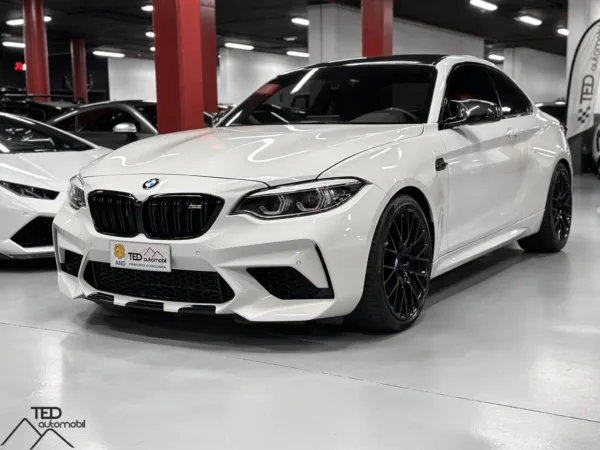 BMW M2 Comptetition 410cv DKG Blanc Principale