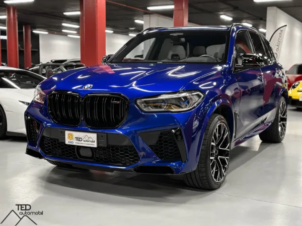 BMW X5 M Competition 625cv Blau Principale