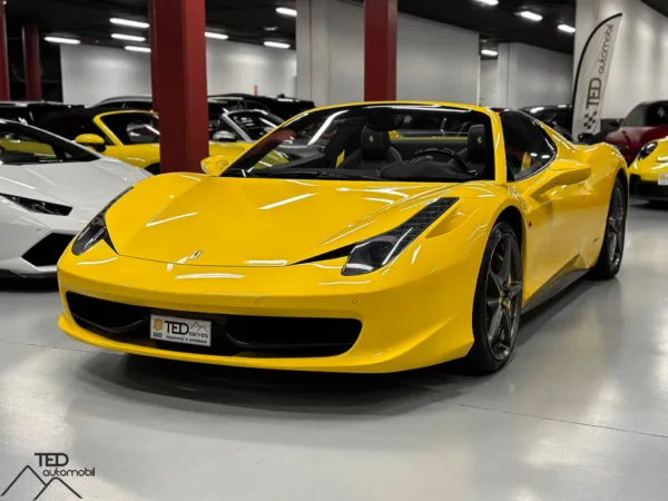 Ferrari 458 Italia Spider 570cv Lift Groc Principale