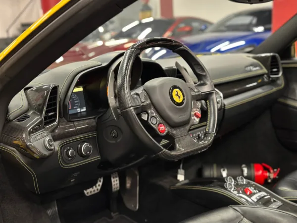 Ferrari 458 Italia Spider 570cv Lift Groc 11