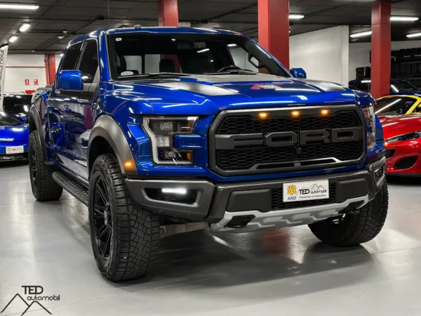 Ford Raptor F150 3 5 V6 450cv Blau 03