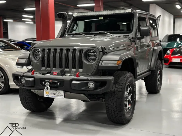 Jeep Wrangler JL Rubicon 272cv Gris Nardo Model 2019 Principale