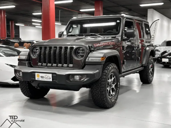 Jeep Wrangler JLU Rubicon 272cv Gris Principale