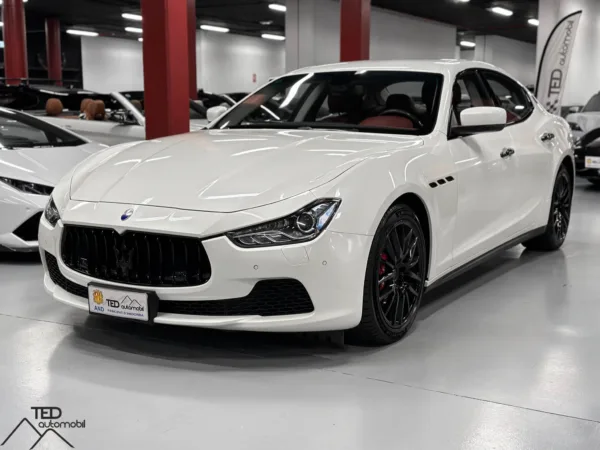 Maserati Ghibli S Q4 V6 410cv Blanc Principale