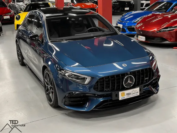 Mercedes A45s AMG 4 Matic 421cv Blau 04