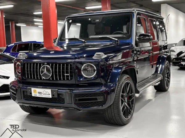 Mercedes G63 AMG V8 585cv Blau Principale