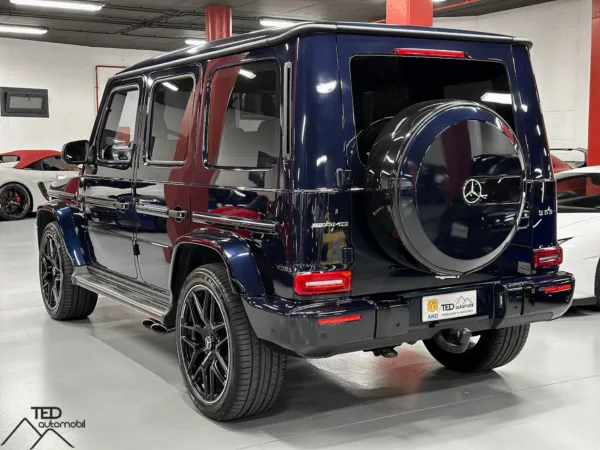 Mercedes G63 AMG V8 585cv Blau 09