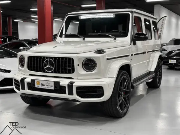 Mercedes G63 AMG V8 585cv Blanc Principale