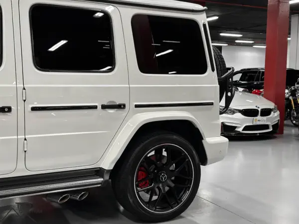 Mercedes G63 AMG V8 585cv Blanc 10