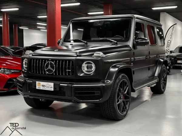 Mercedes G63 AMG V8 585cv Negre Mate Principale