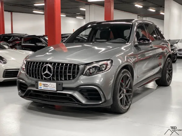 Mercedes GLC 63s V8 510cv Gris Principale