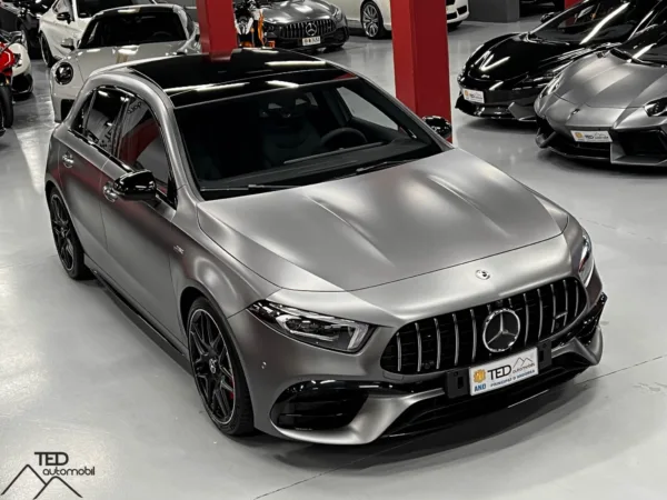 Mercedes A45s AMG 4 Matic 421cv Gris Mate 03