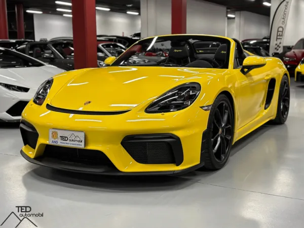 Porsche 718 Boxster Spyder 420cv Groc Principale