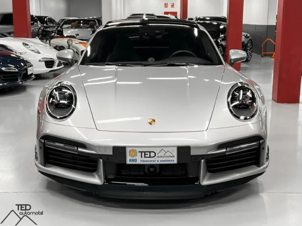 Porsche 911 992 Turbo S 650cv Aerokit Lift Gris Plata 02