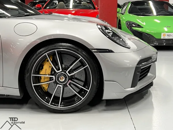 Porsche 911 992 Turbo S 650cv Aerokit Lift Gris Plata 05